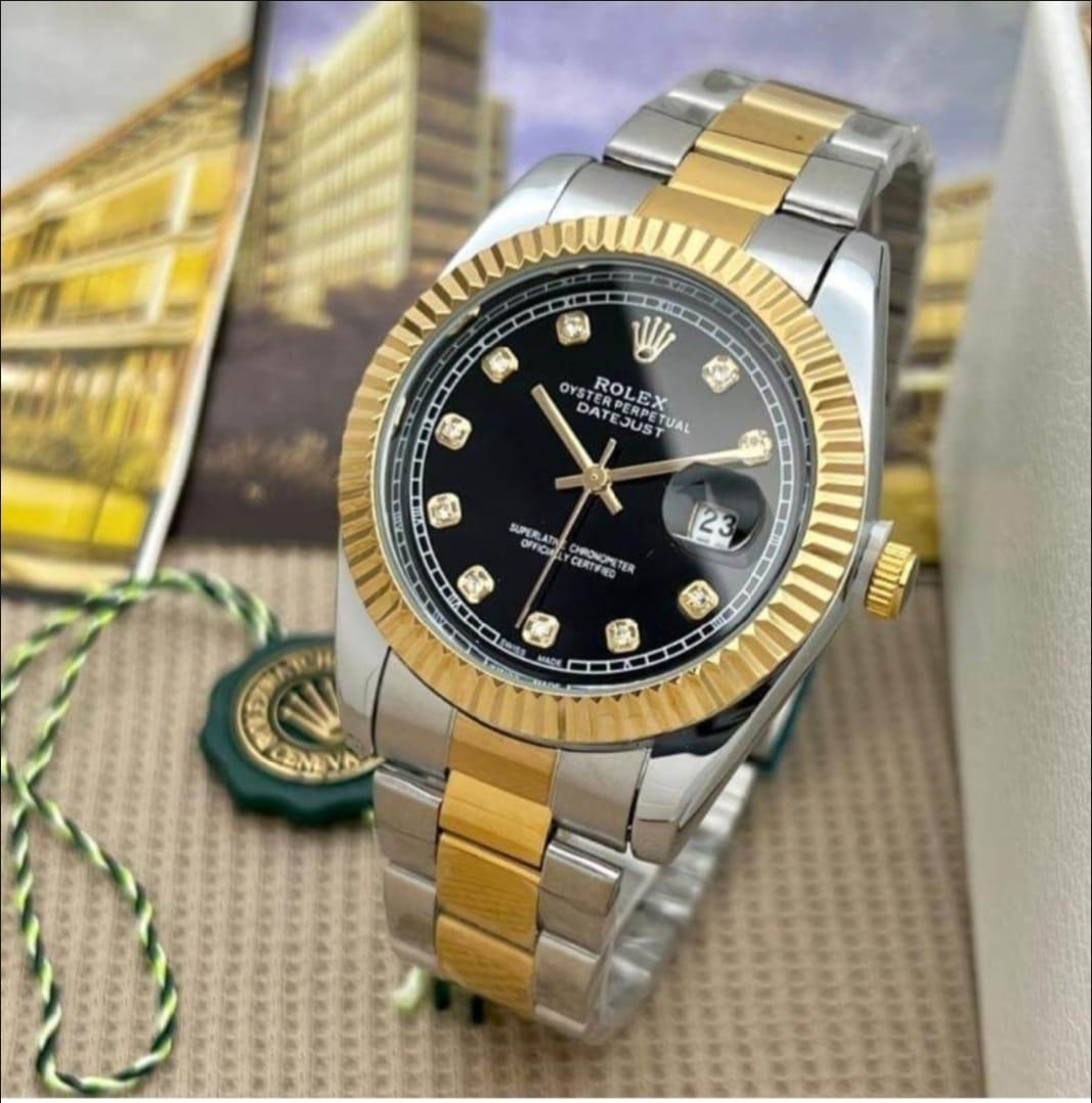 Men's Chronograph Water Resistant Watch.