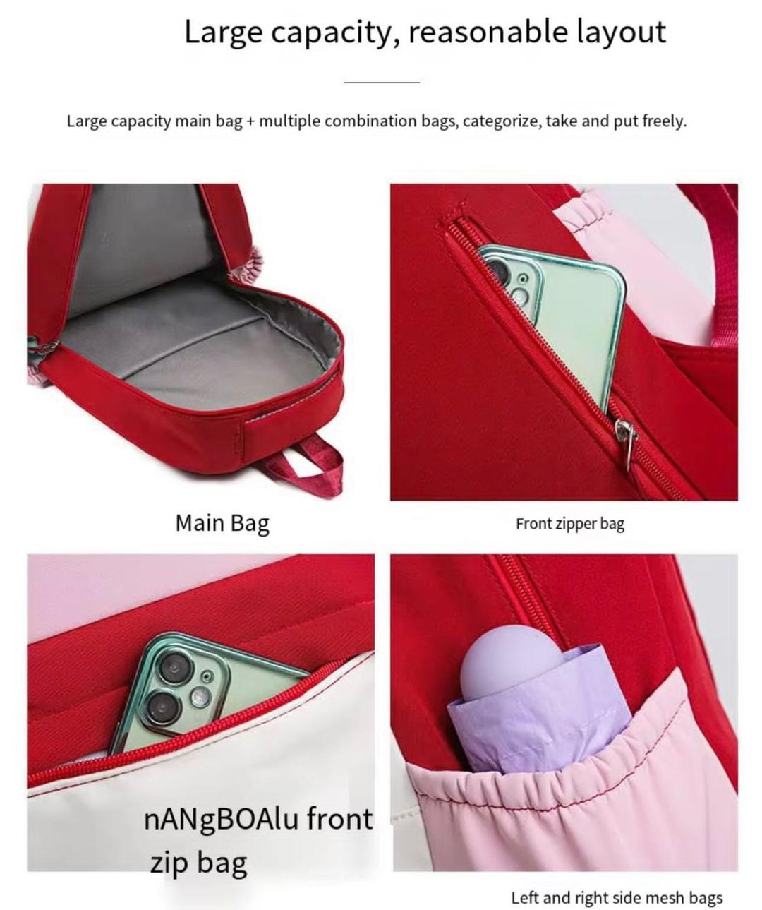 Girl's Leather School Bag