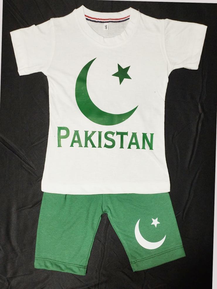 Cotton Printed Shirt and Shorts Set