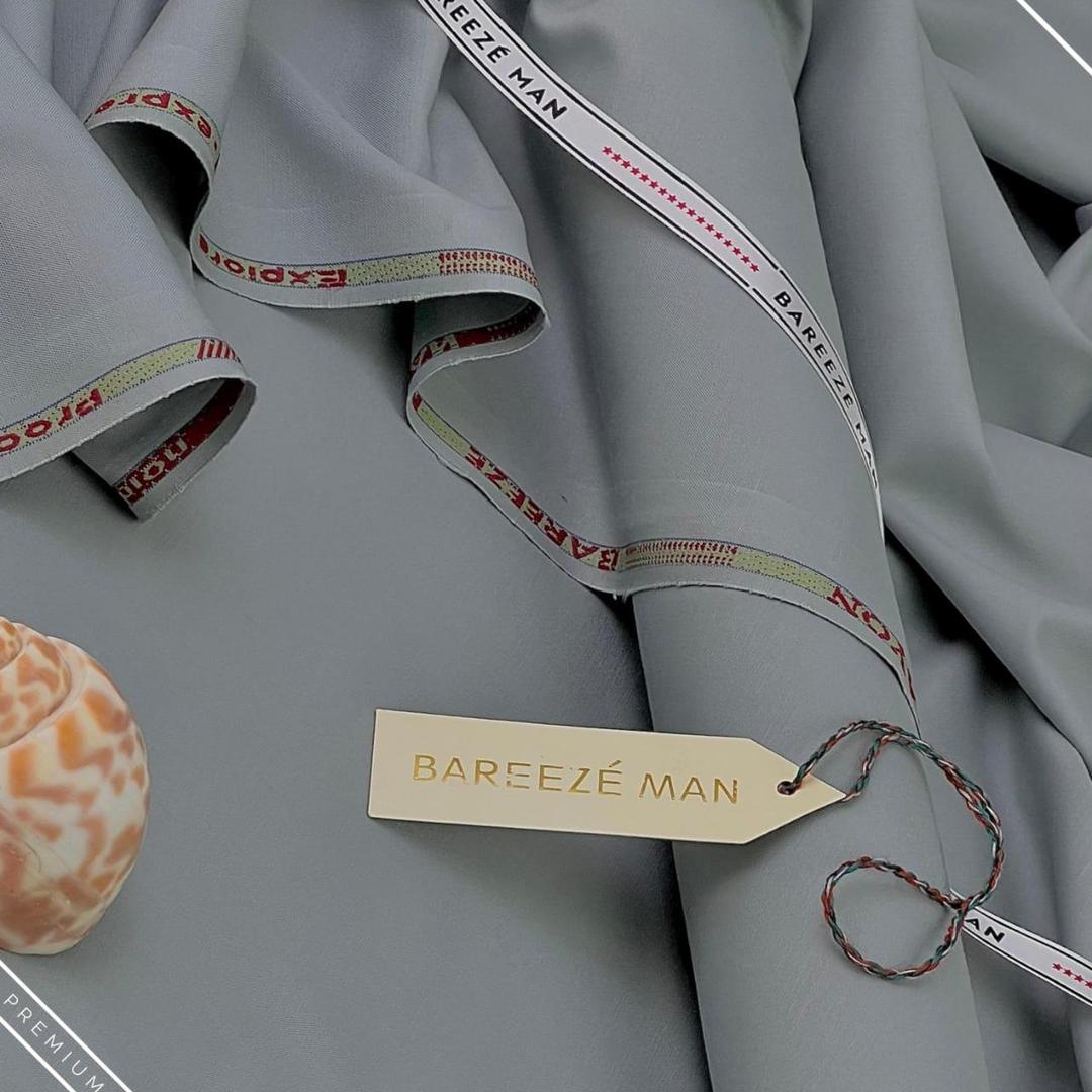 Men’s Unstitched Wash And Wear Plain Suit