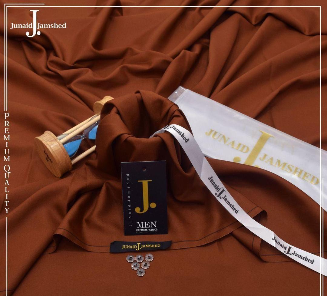 Men’s Unstitched Suit in Brown Wash and Wear Fabric