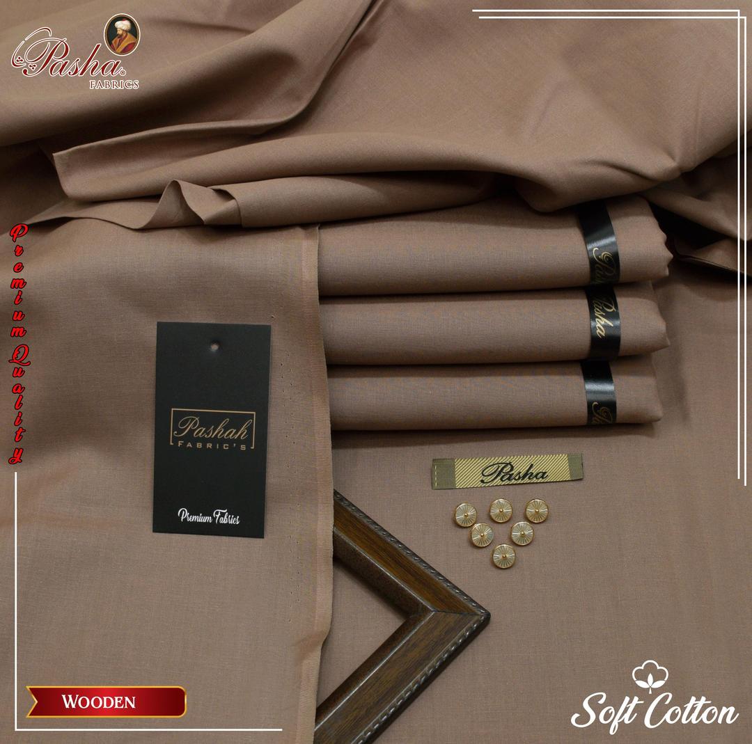 Men’s Unstitched Soft Cotton Plain Suit