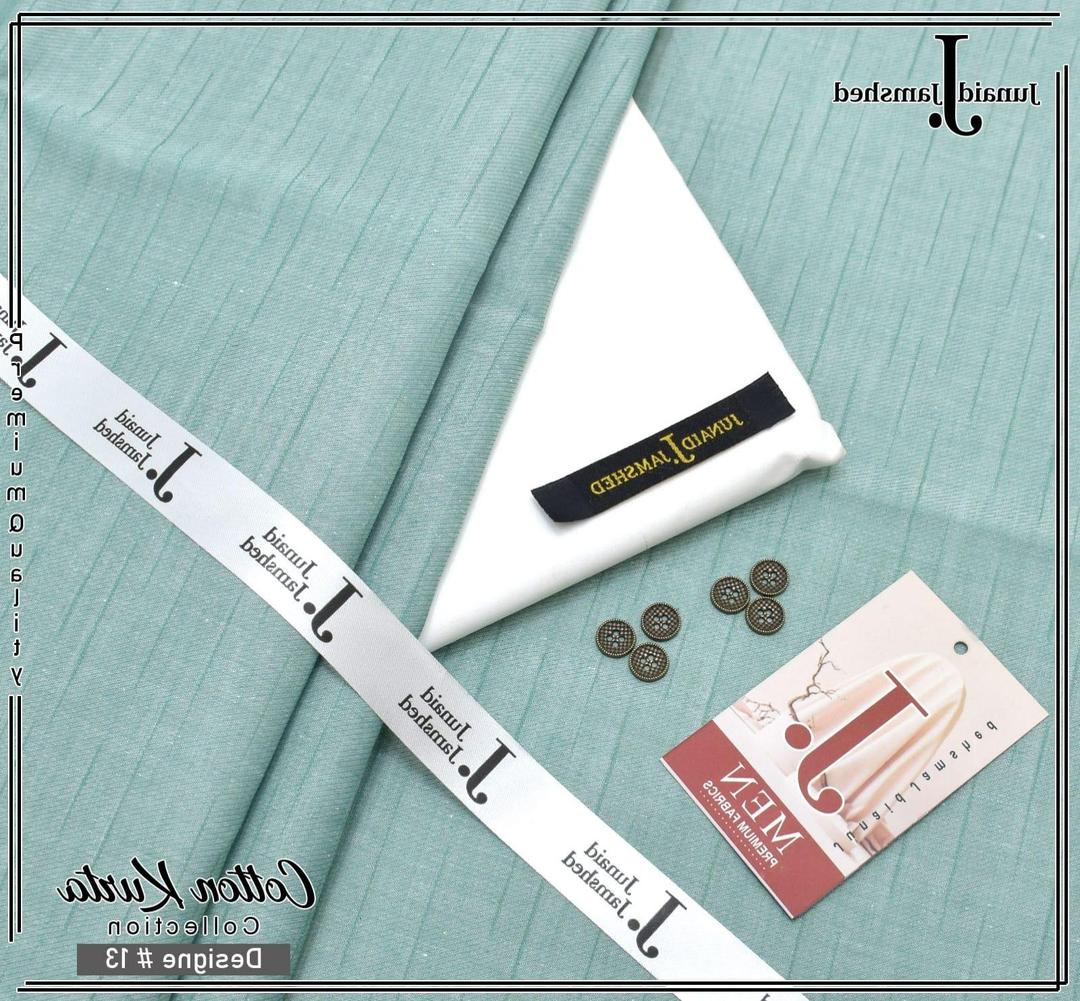 Men’s Unstitched Hard Cotton Textured Suit