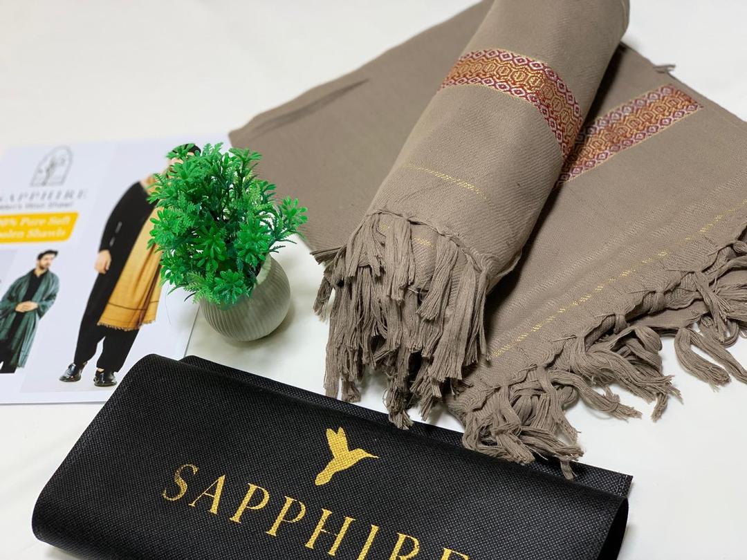 1 Pc Men's Wool Shawl