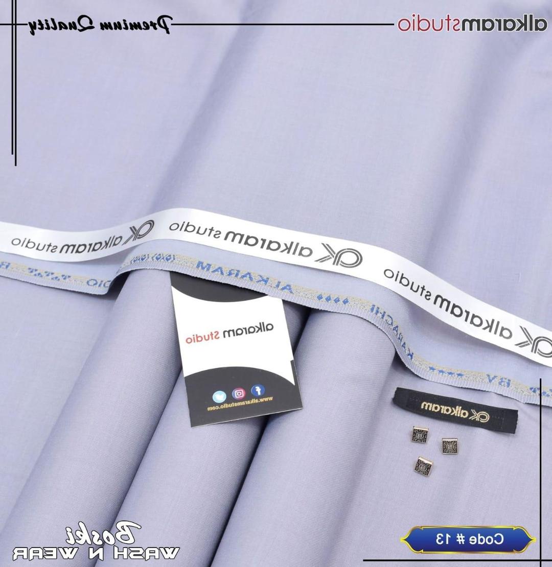 Premium Boski Plain Purple Suit for Men