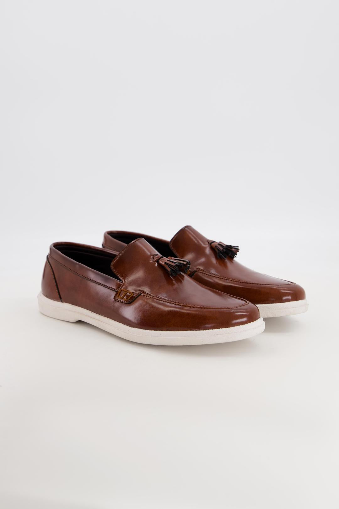 Brown Leather Loafers - Fancy, Formal & Casual