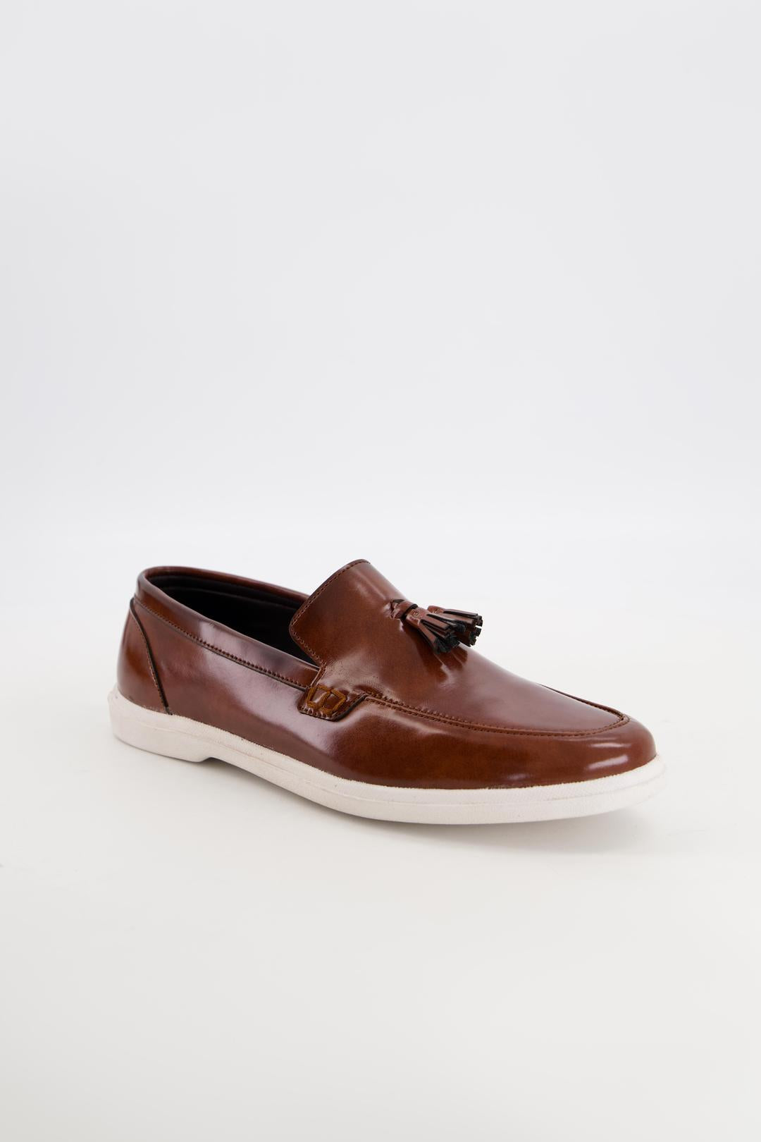 Brown Leather Loafers - Fancy, Formal & Casual