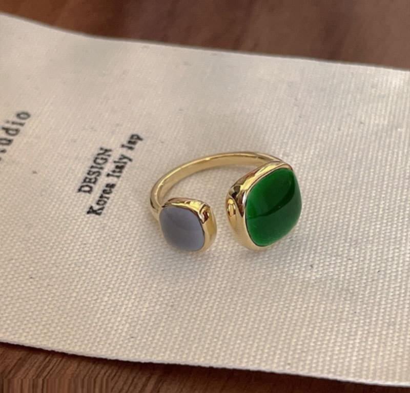 Gold Plated Adjustable Ring