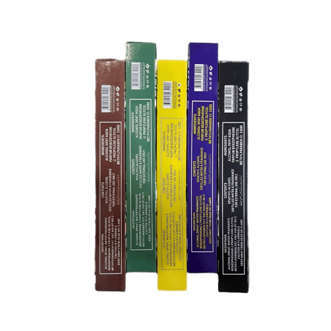 Long Lasting Women Pocket Perfume, Pack Of 5