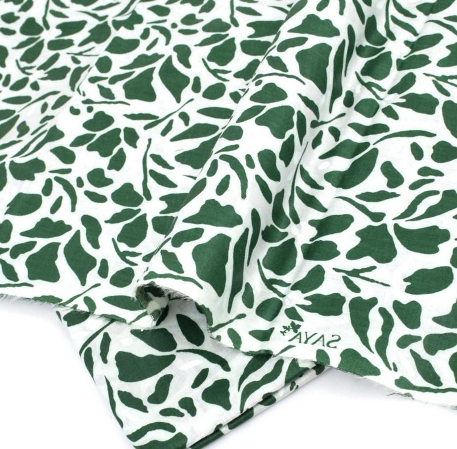 2 Pcs Women's Unstitched Printed Suit