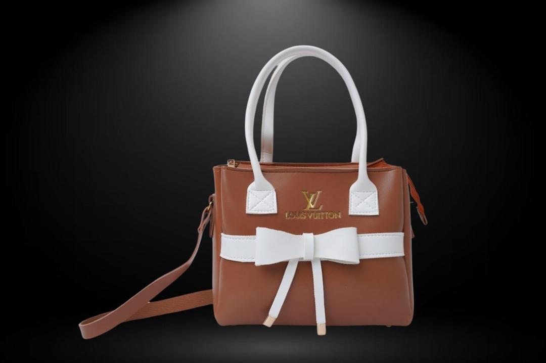 Women's PU Leather Plain Hand Bag