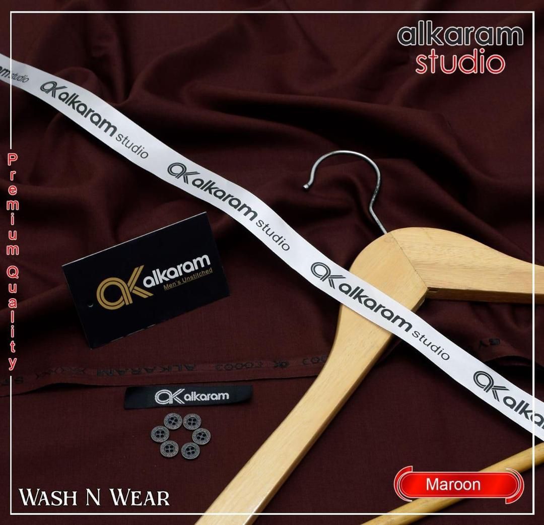 Maroon Boski Suit for Men Summer Wear Pakistan