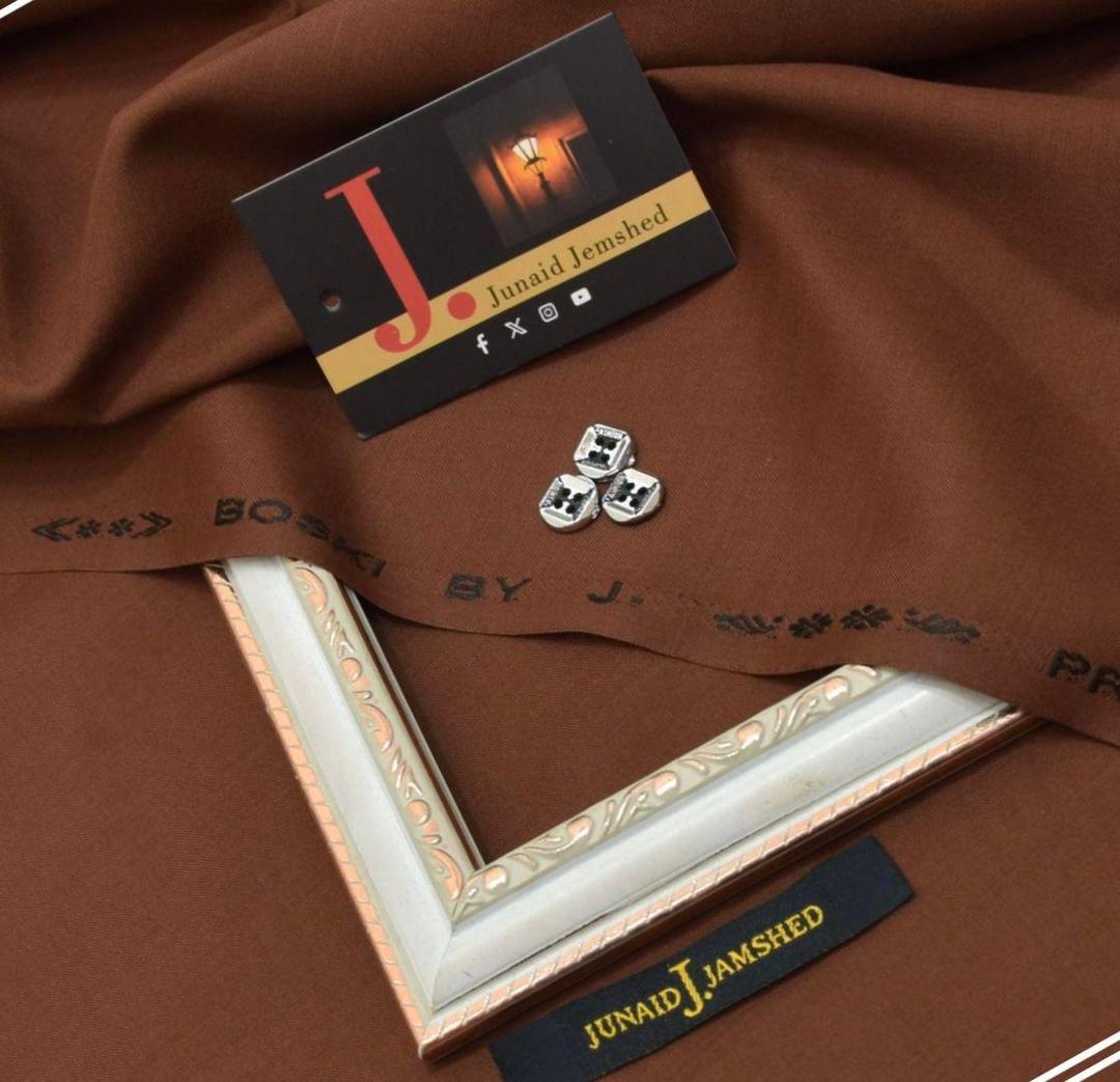J. Jamshed Brown Boski Men Suit with 8 Buttons