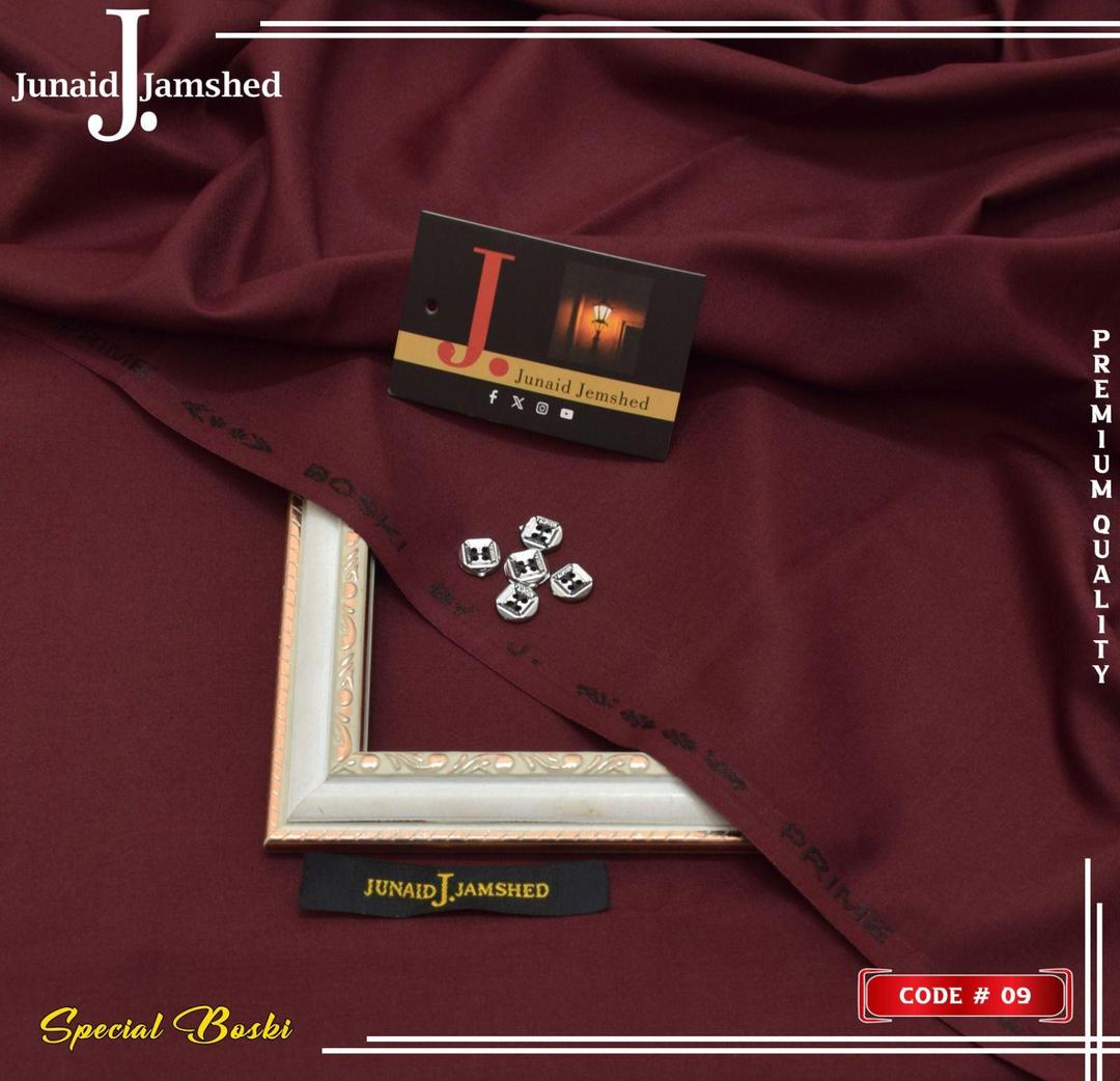 Maroon Boski Plain Suit for Men with 8 Buttons