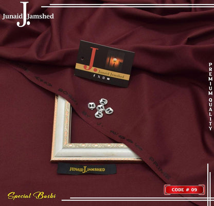 Maroon Boski Plain Suit for Men with 8 Buttons