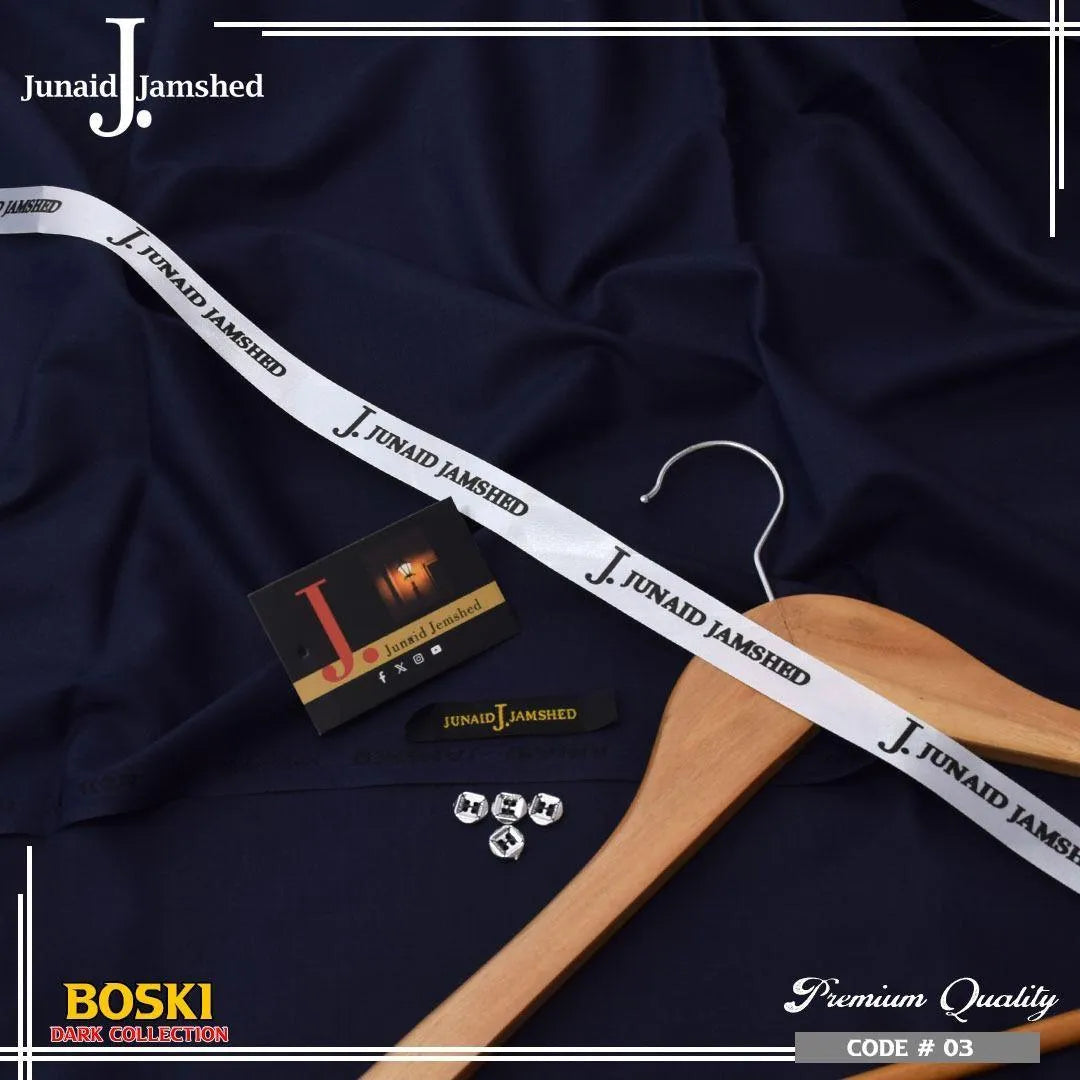Men Boski Plain Suit Blue 4M