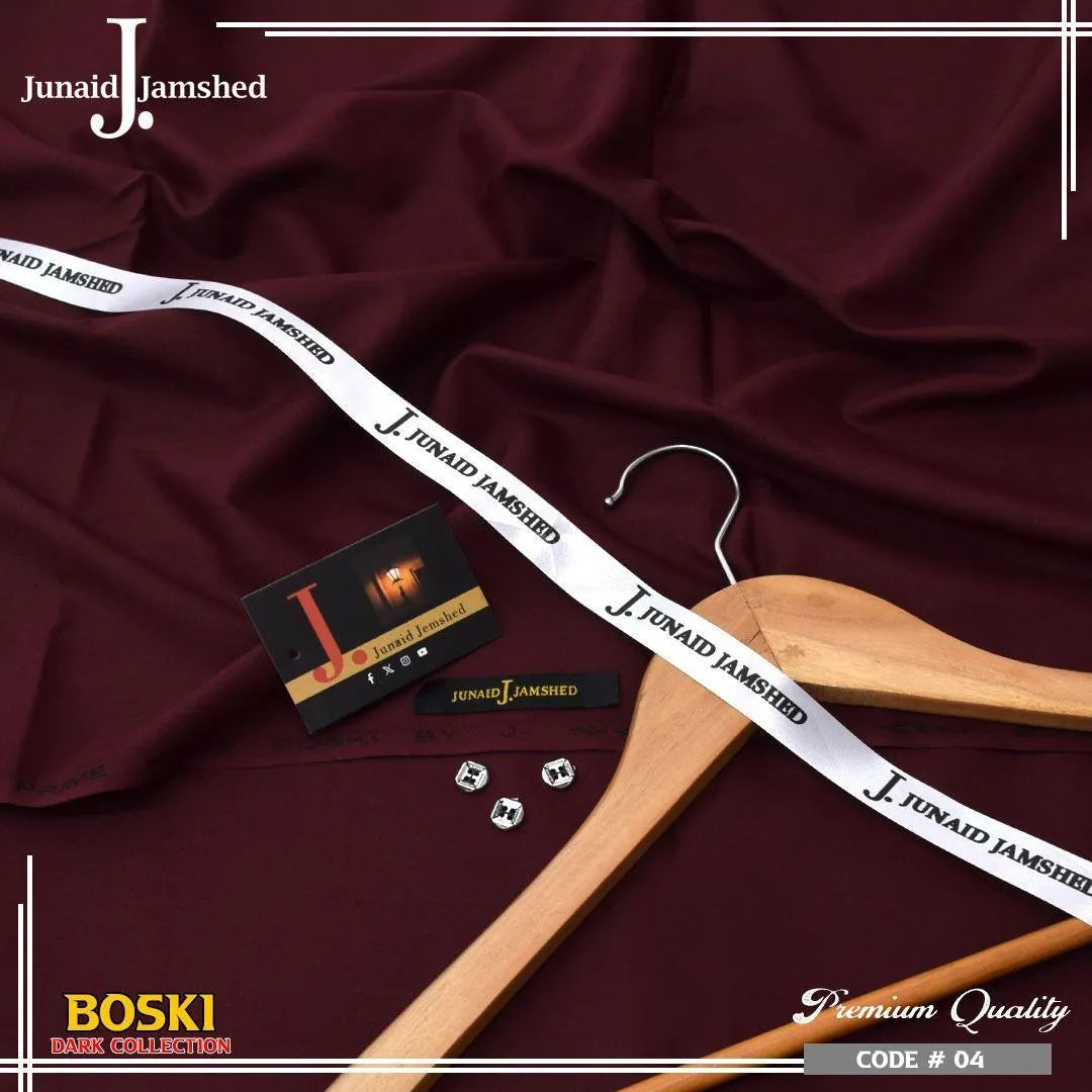 Boski Plain Maroon Suit for Men 8 Buttons