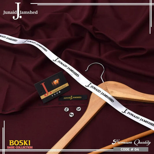 Boski Plain Maroon Suit for Men 8 Buttons