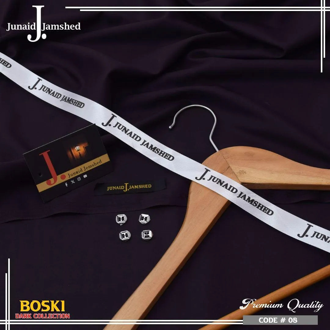 Premium Boski Plain Purple Suit for Men