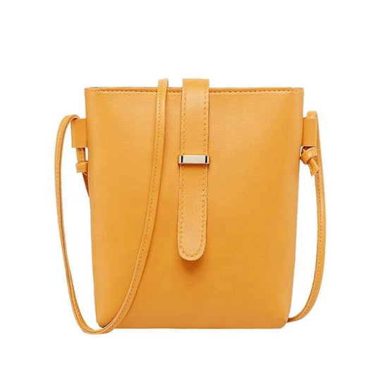 Mini Girl's Yellow Crossbody Bag