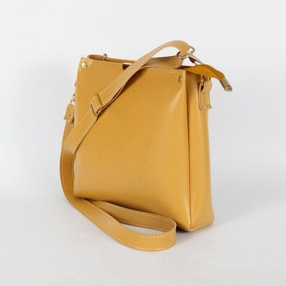 Girl's Rexine Plain Handbag