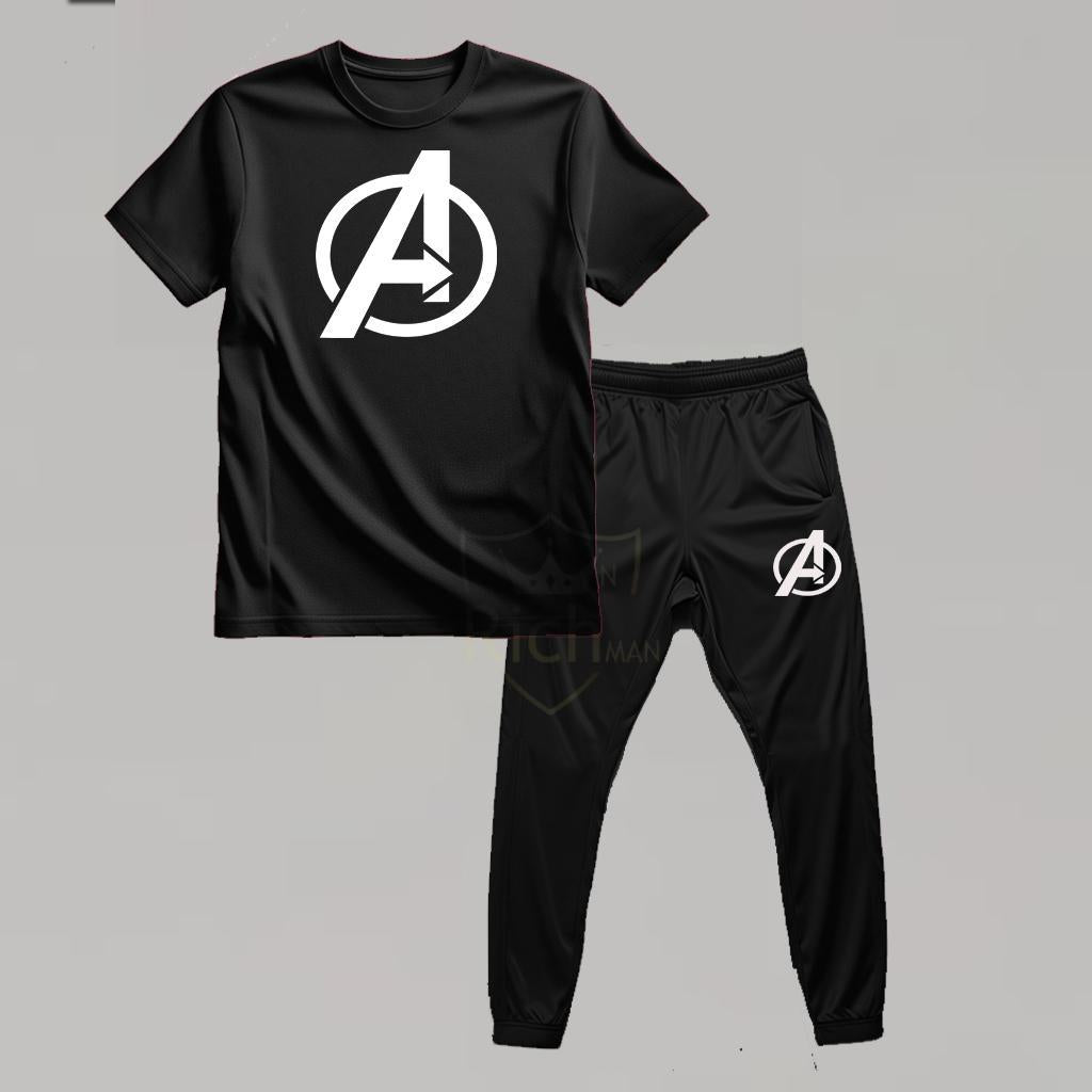 Men's Printed Micro Track Suit for Comfortable Relaxation