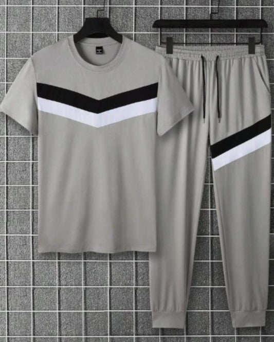 Men's Micro Track Suit with Round Neck