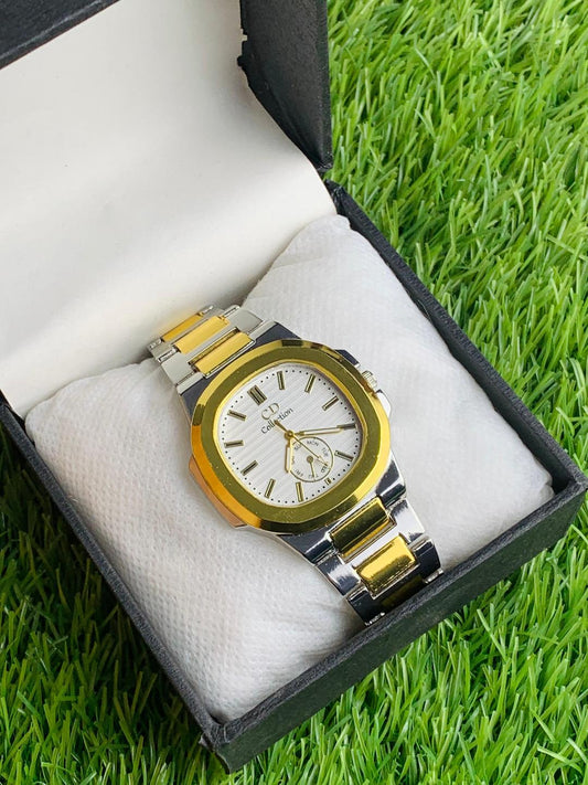 Men's Quartz Water Resistant Watch