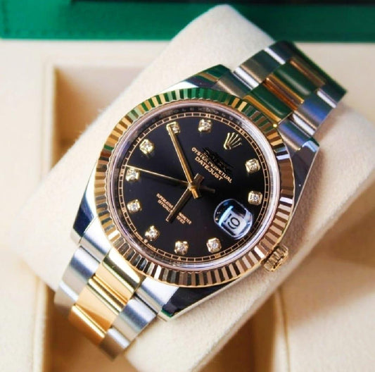 Men's Chronograph Water Resistant Watch.