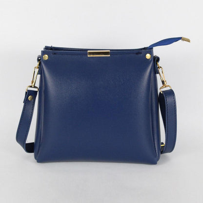 Girl's Rexine Plain Handbag