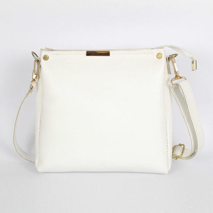 Girl's Rexine Plain Handbag