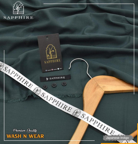 Men’s Unstitched Wash and Wear Plain Suit