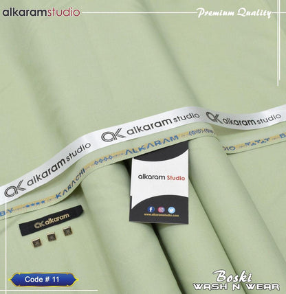 Men’s Unstitched Boski Plain Suit