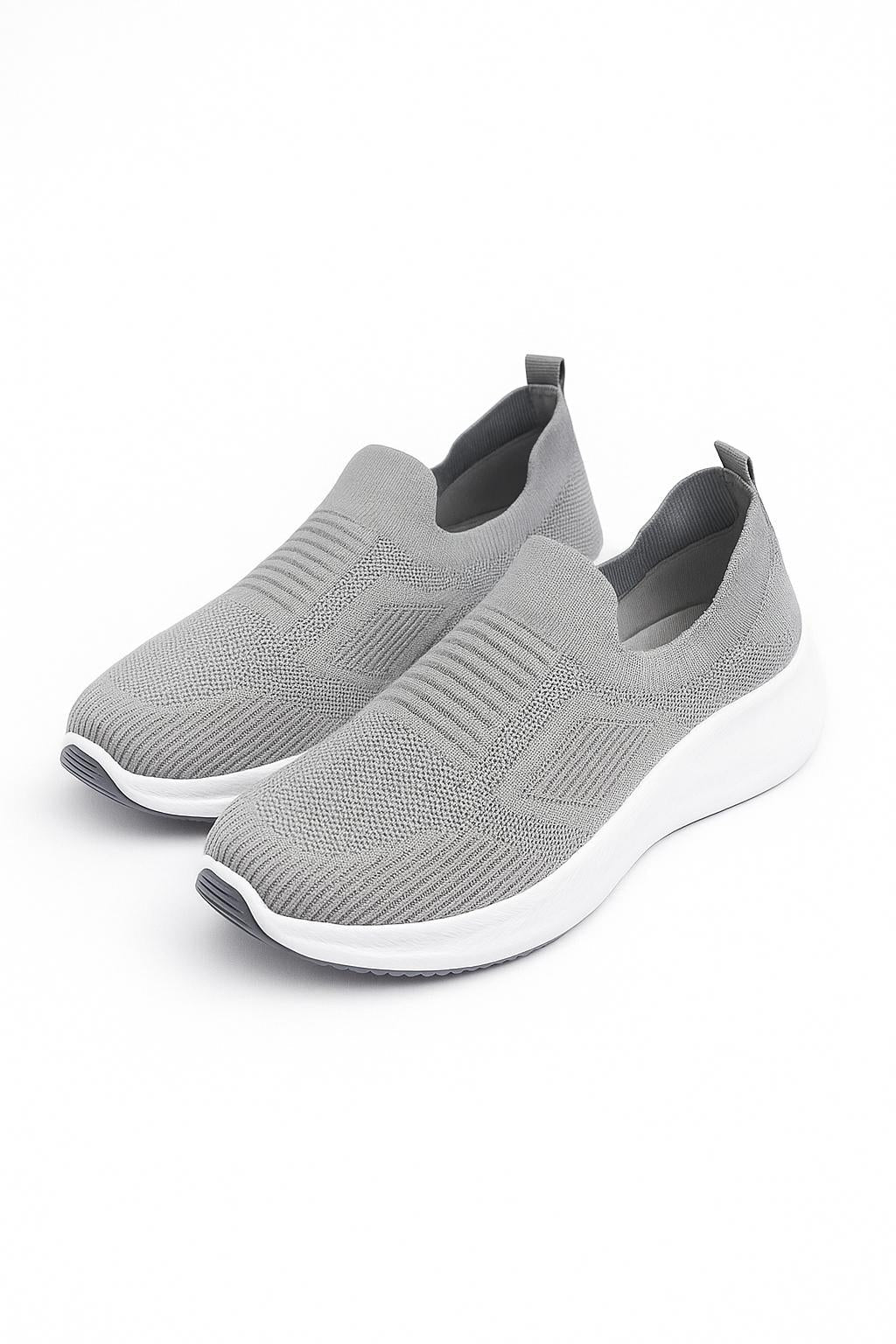 Grey Walking Shoes
