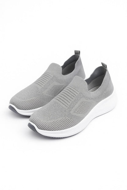 Grey Walking Shoes