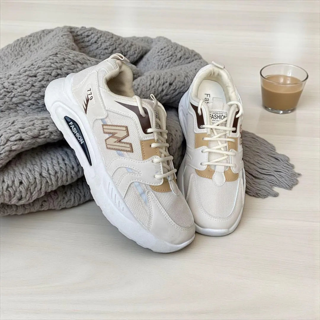 Men's Casual Mesh Joggers for Walking - Beige