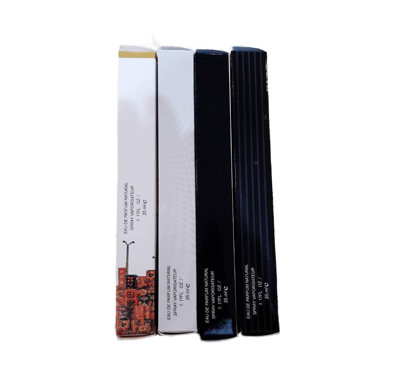 Men's Pocket Perfume Pack Of 4