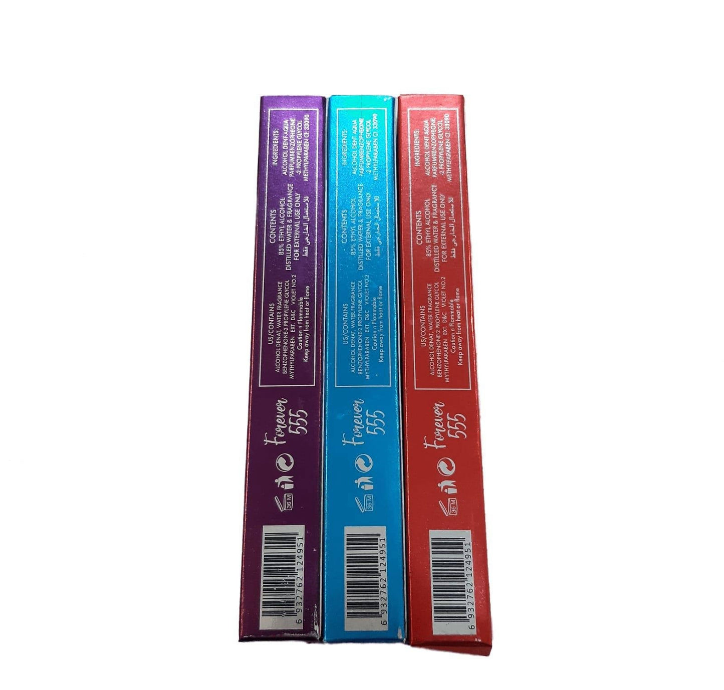 Long Lasting Men's Pocket Perfume, Pack Of 3