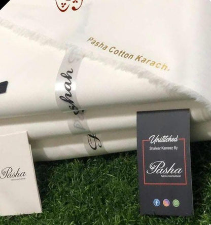 Men’s Unstitched Soft Cotton Plain Suit