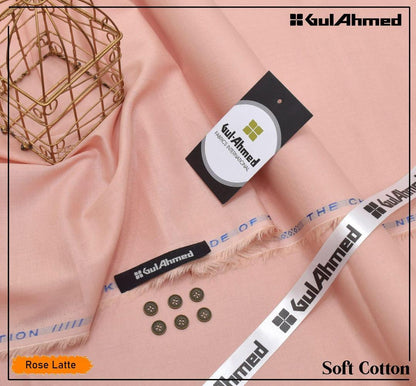 Men’s Unstitched Soft Cotton Plain Suit