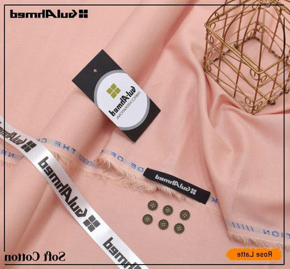 Men’s Unstitched Soft Cotton Plain Suit