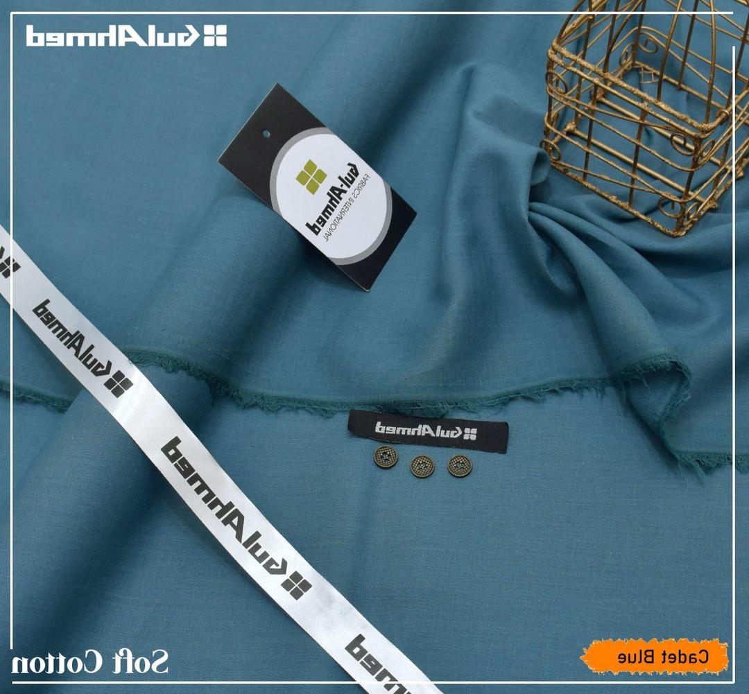 Men’s Unstitched Soft Cotton Plain Suit