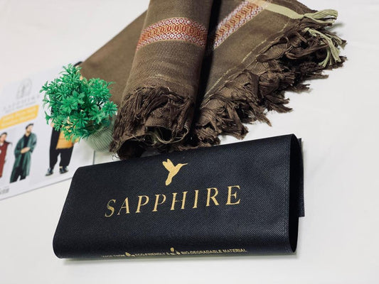 1 Pc Men's Wool Shawl