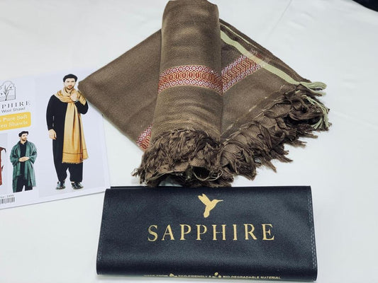 1 Pc Men's Wool Shawl