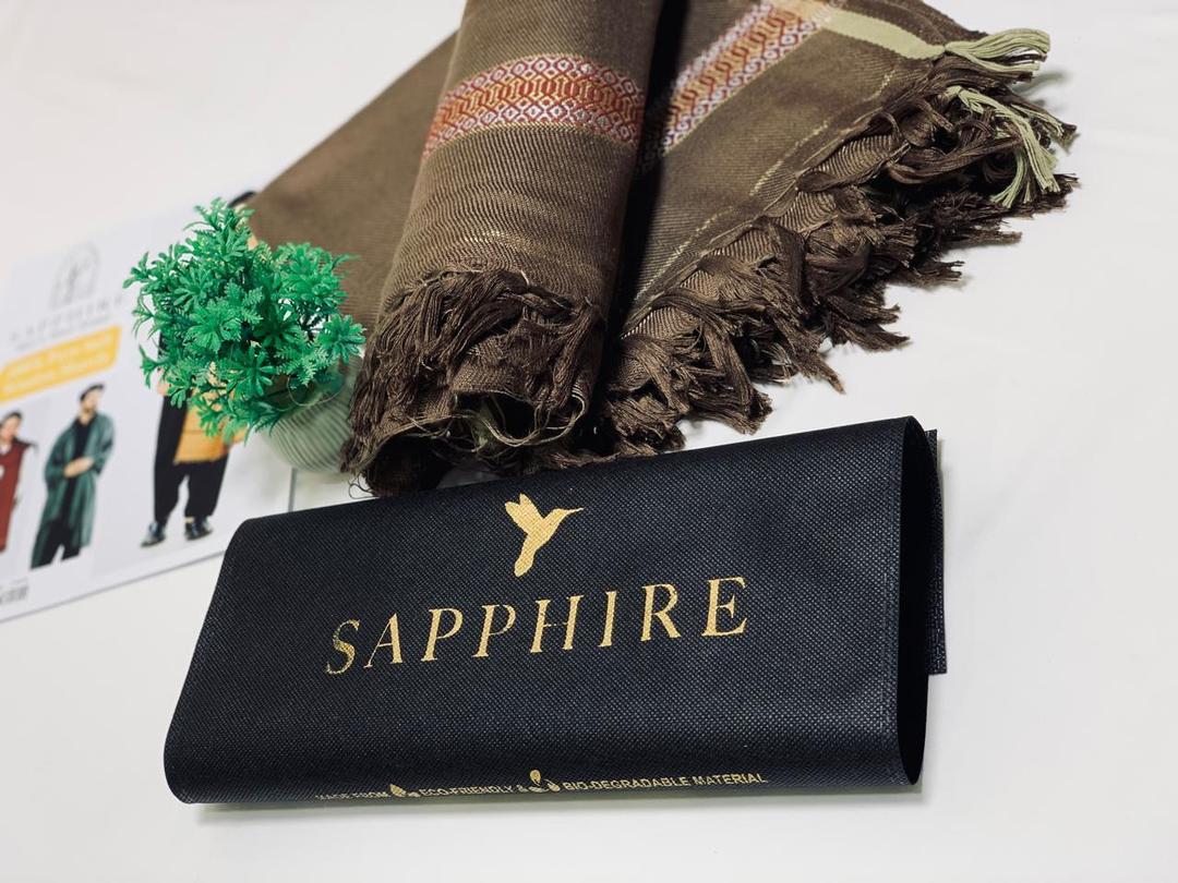 1 Pc Men's Wool Shawl