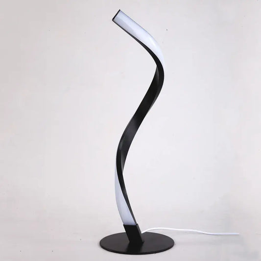 Spiral Night Light Lamp for Bedroom & Reading