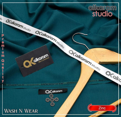 Premium Wash & Wear Suit for Men - Plain Design, Durable, No Ironing