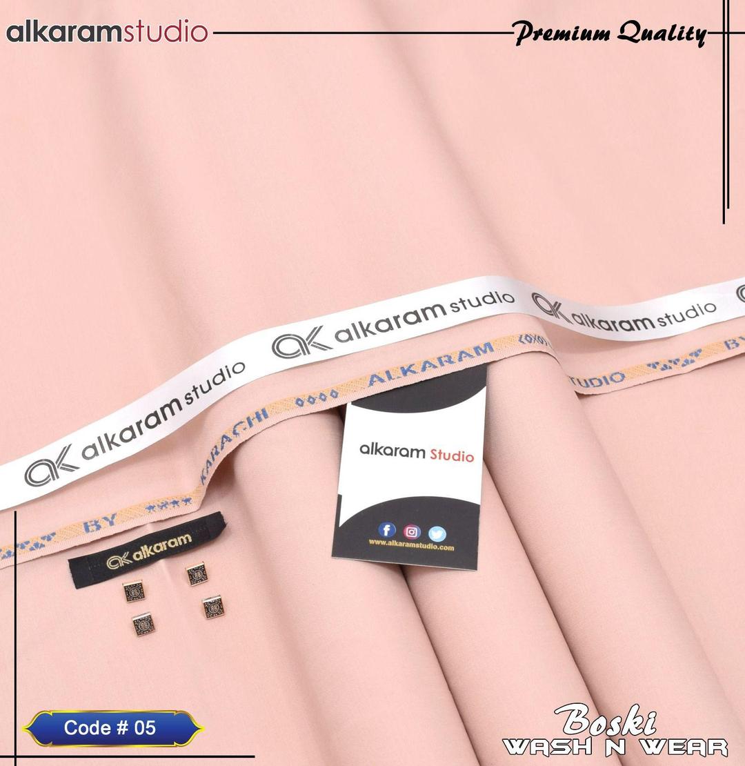 Boski Plain Pink Suit for Men