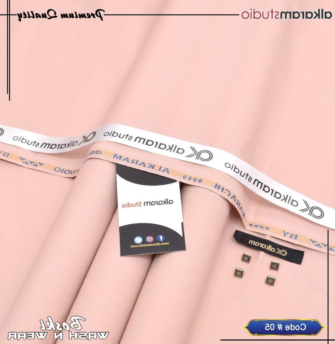 Boski Plain Pink Suit for Men