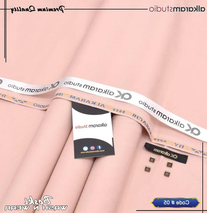 Boski Plain Pink Suit for Men